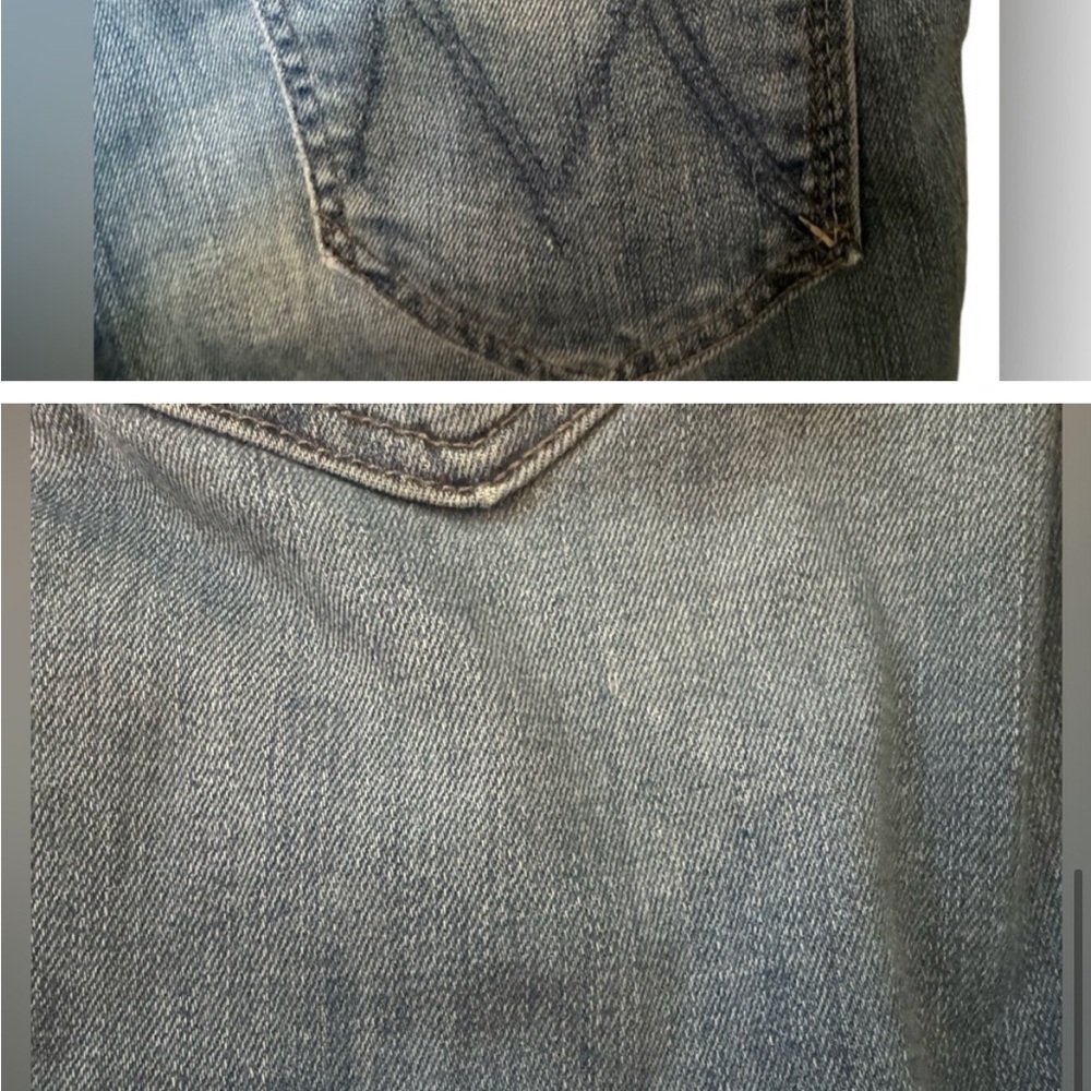 MOTHER Denim The Looker Crop in Wishful Drinking - Picture 3 of 3